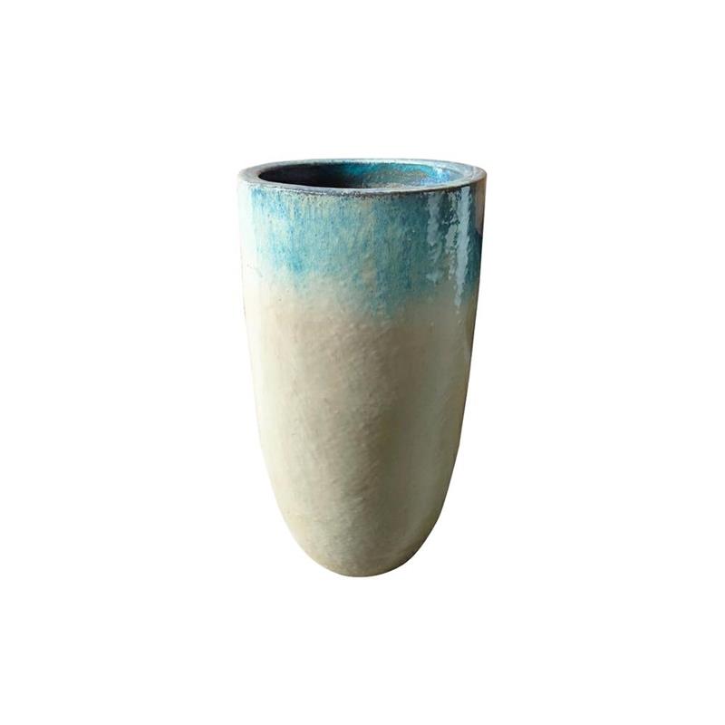 VASO REAL 46*78 CELESTE / BIANCO