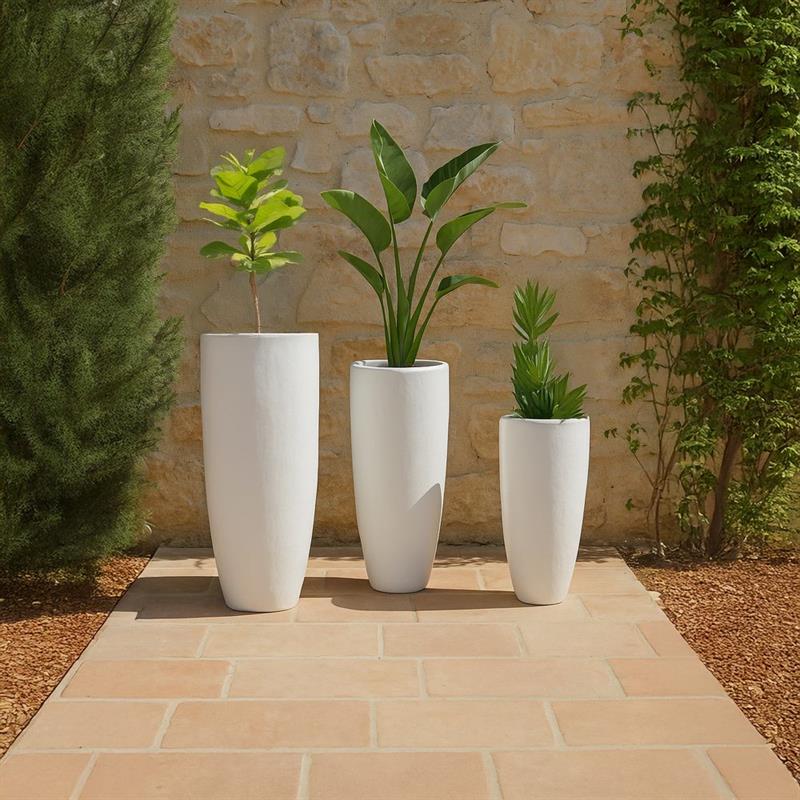 VASO TROPICANA 40*102 BIANCO