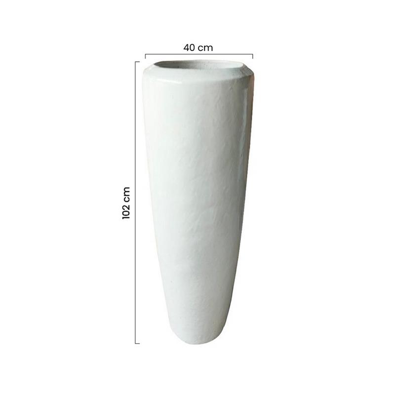 VASO TROPICANA 40*102 BIANCO