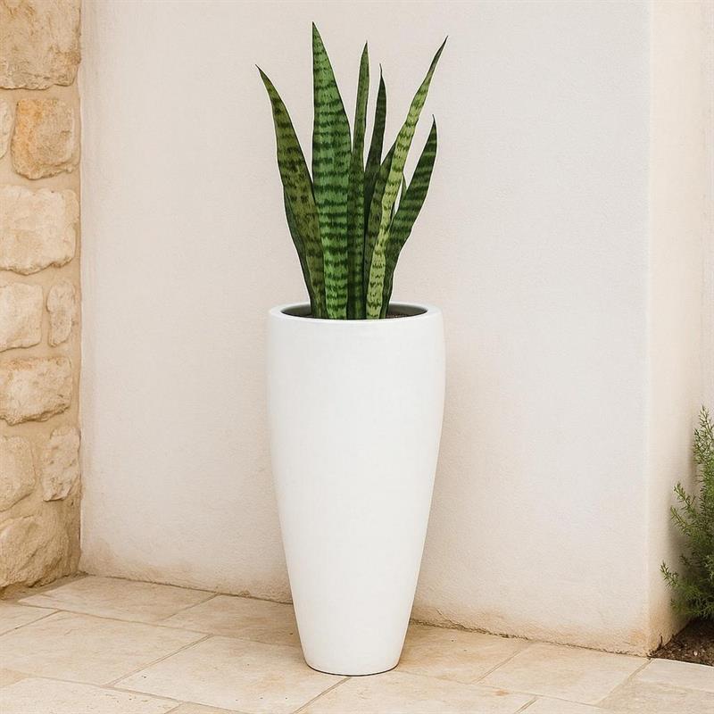 VASO TROPICANA 38*72 BIANCO