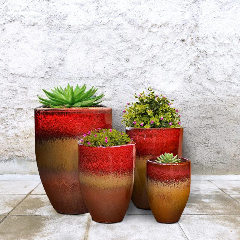 VASO ATENE 30*45 ROSSO