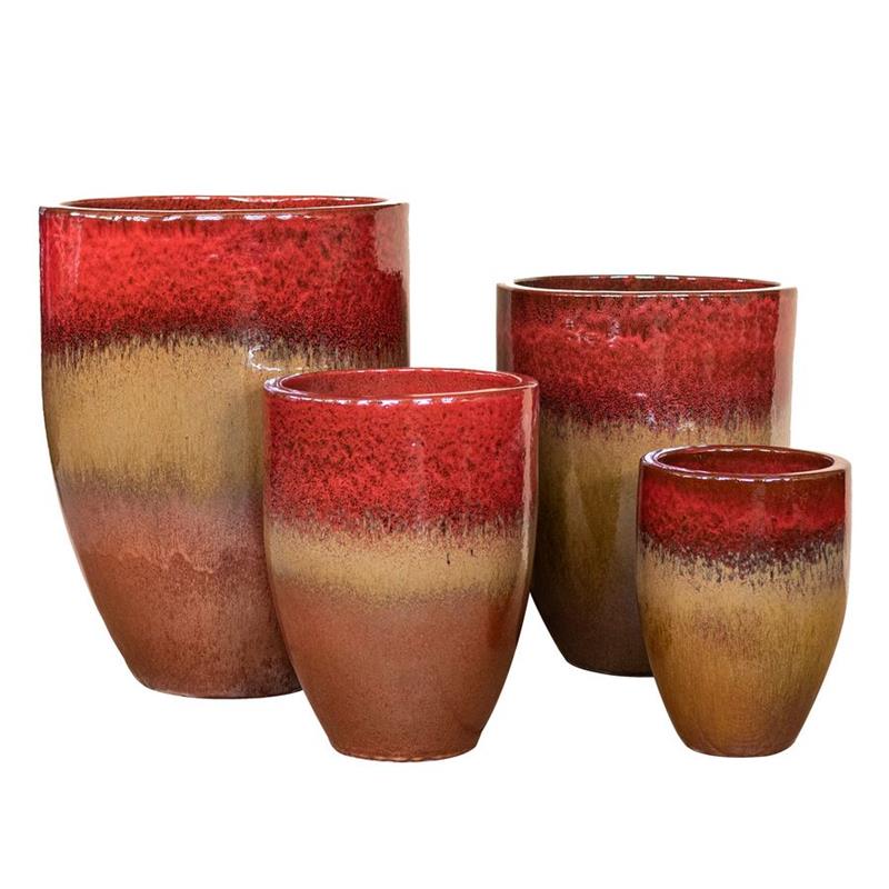 VASO ATENE 23*35 ROSSO