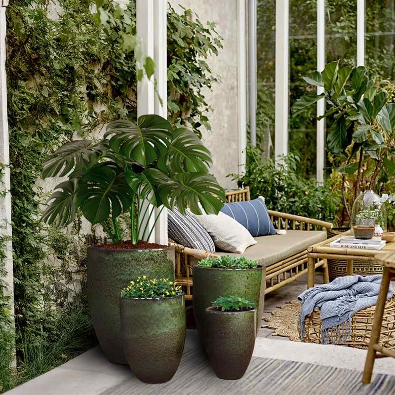 VASO ATENE 23*35 VERDE
