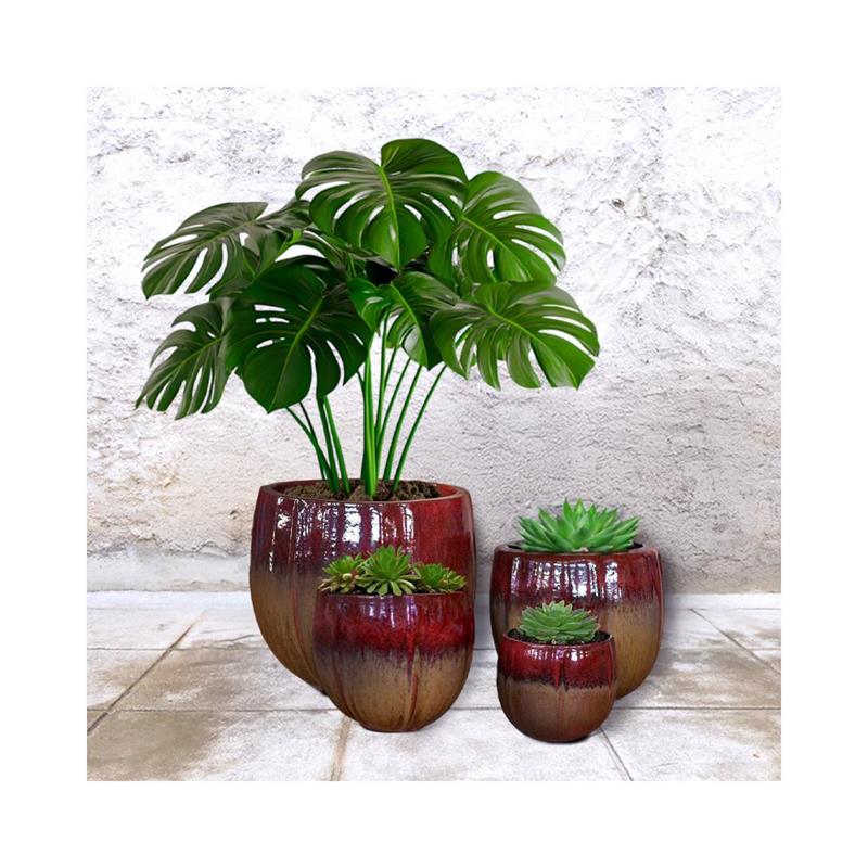 VASO SANTORINI 47*41 ROSSO