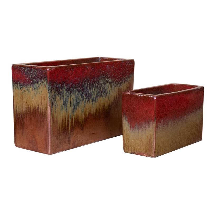 VASO FANO 60*25*38 ROSSO