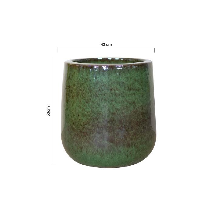 VASO ZANTE 43*50 VERDE