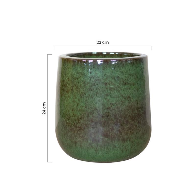 VASO ZANTE 23*24 VERDE