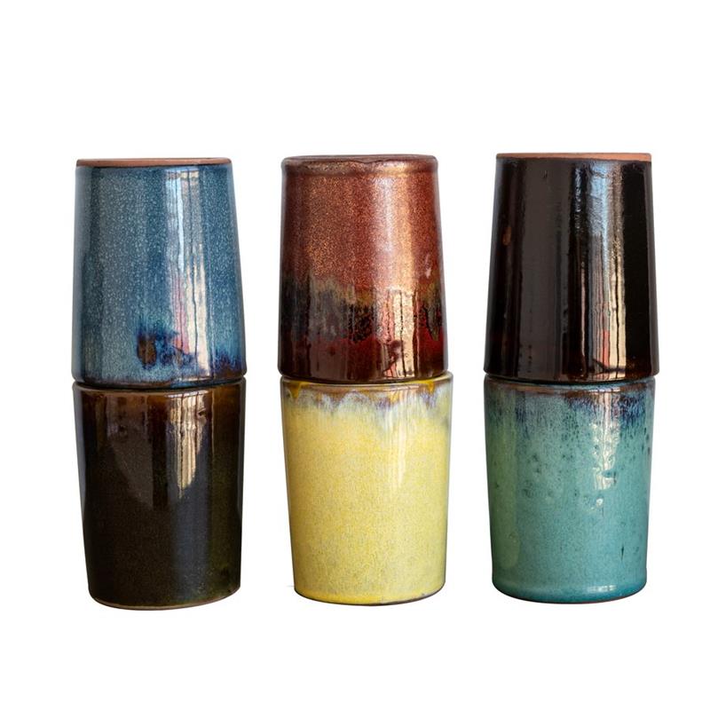 BICCHIERE FURNI 7.5X9.5 SMERALDO