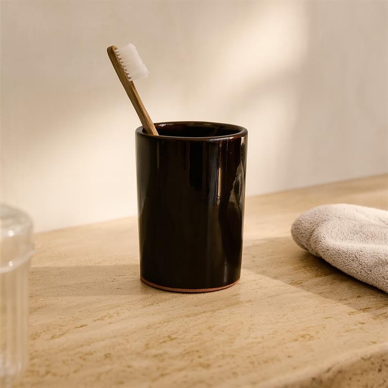 BICCHIERE FURNI 7.5X9.5 DARK