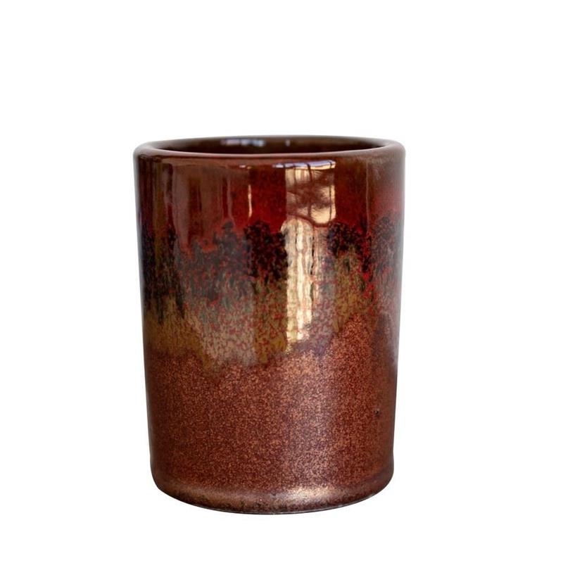 BICCHIERE FURNI 7.5X9.5 ROSSO