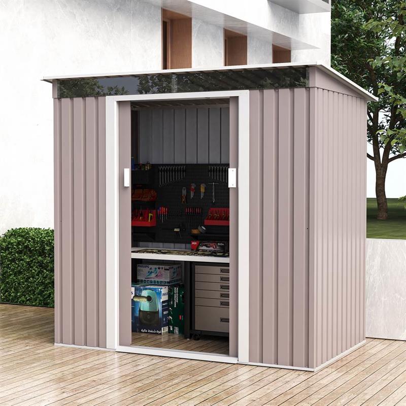 CASETTA METAL SKY 201X121X186 GRIGIA