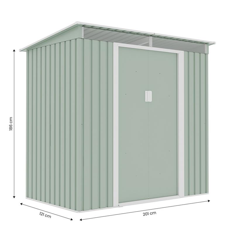CASETTA METAL SKY 201X121X186 SALVIA