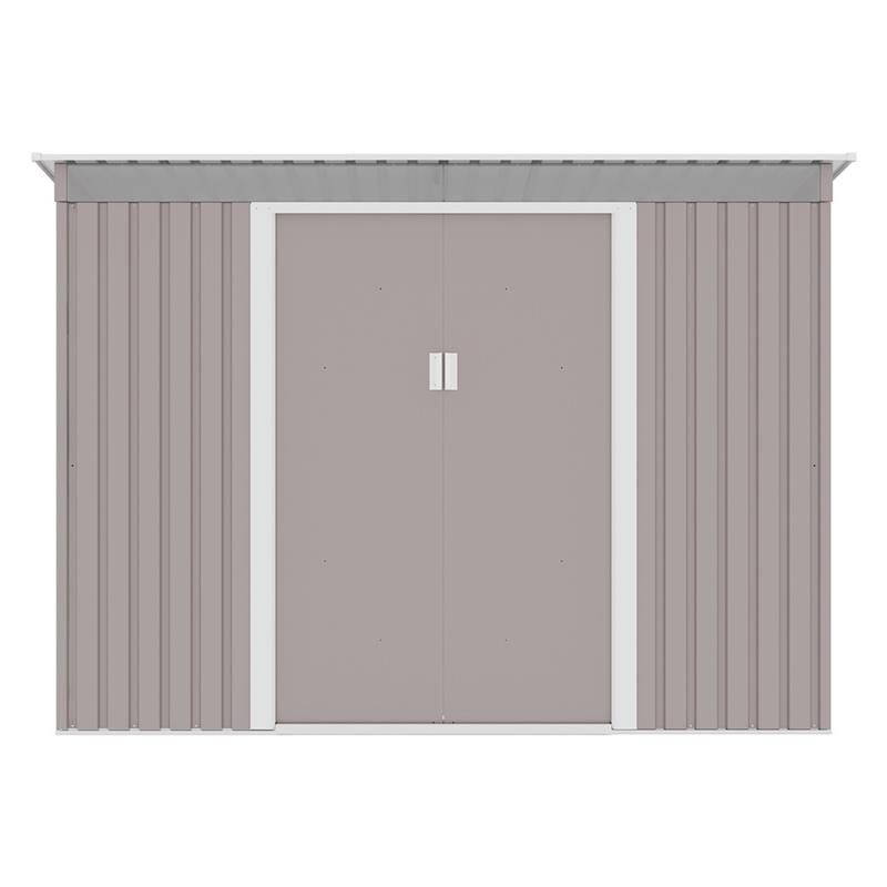 CASETTA METAL SKY 261X121X186 GRIGIA