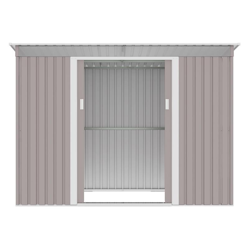 CASETTA METAL SKY 261X121X186 GRIGIA
