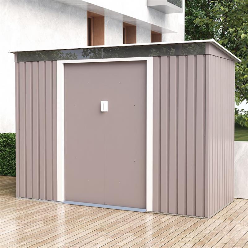CASETTA METAL SKY 261X121X186 GRIGIA
