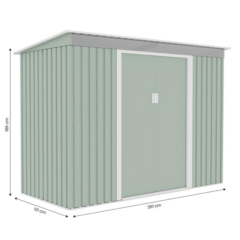 CASETTA METAL SKY 261X121X186 SALVIA