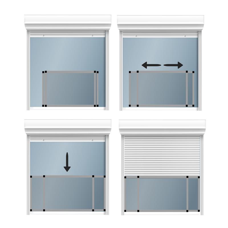 ZANZARIERA EXTEN TELAIO 75X100-190CM