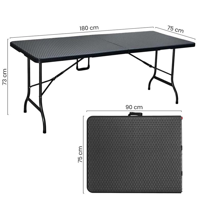 HDPE RATT/NERO TV.180X74X74