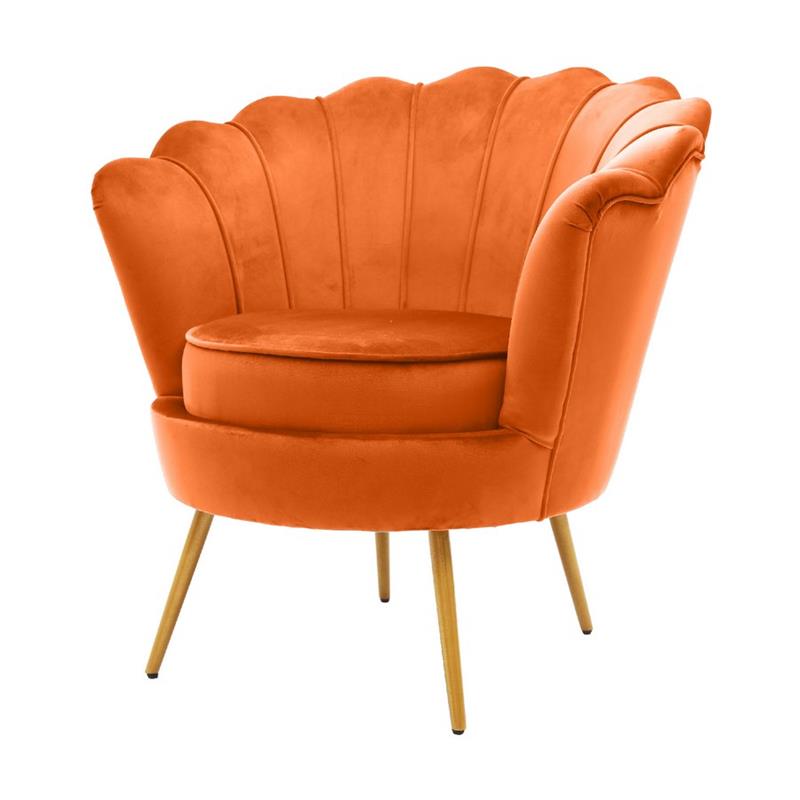 VENTAGLIO POLTRONA ARANCIO