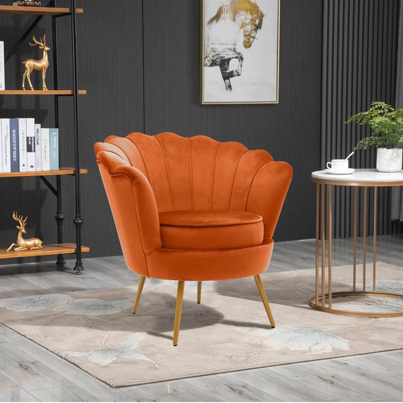 VENTAGLIO POLTRONA ARANCIO