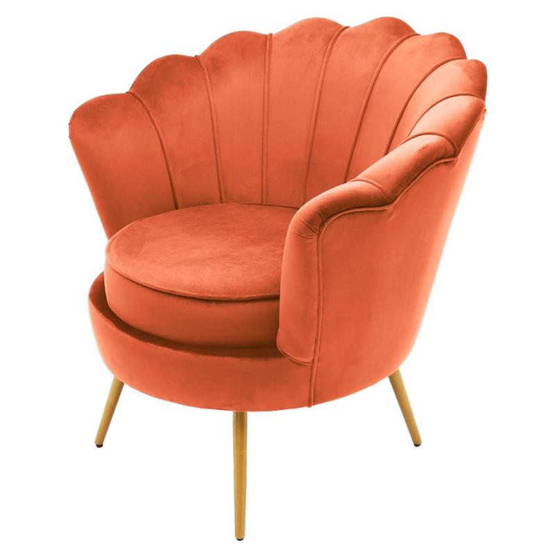 VENTAGLIO POLTRONA ARANCIO