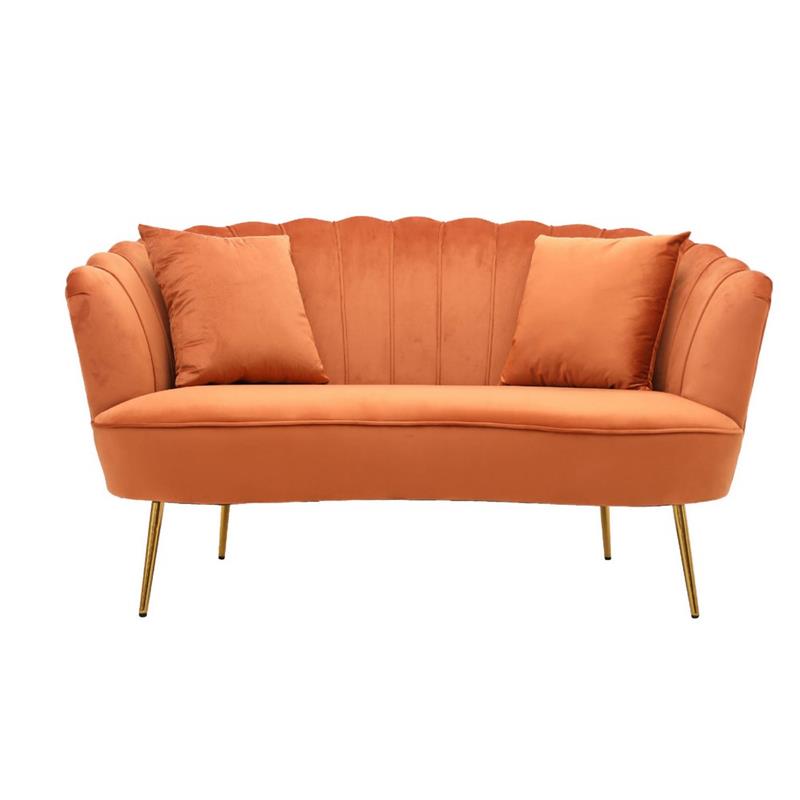 VENTAGLIO DIVANO ARANCIO
