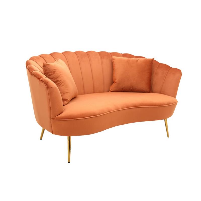 VENTAGLIO DIVANO ARANCIO