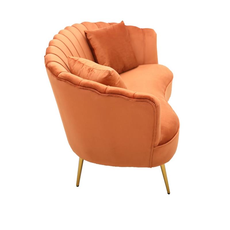 VENTAGLIO DIVANO ARANCIO