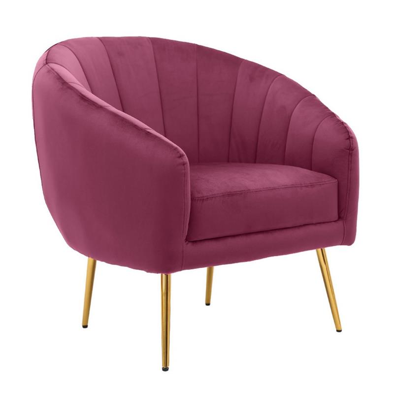 LUXURY POLTRONA AMARANTO