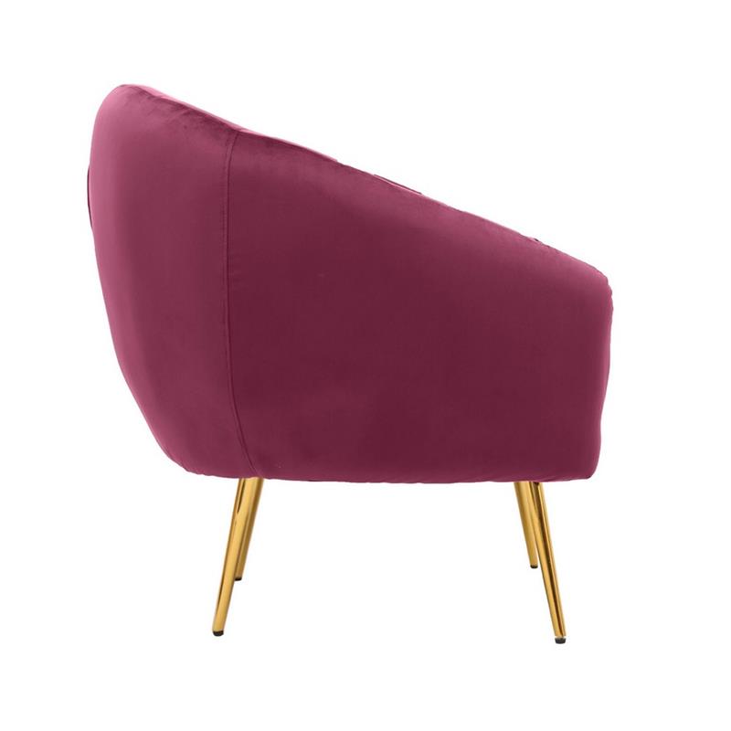 LUXURY POLTRONA AMARANTO