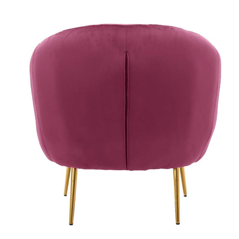 LUXURY POLTRONA AMARANTO