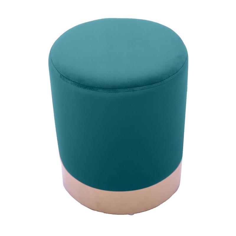 POUFF PLACCA ORO CELESTE