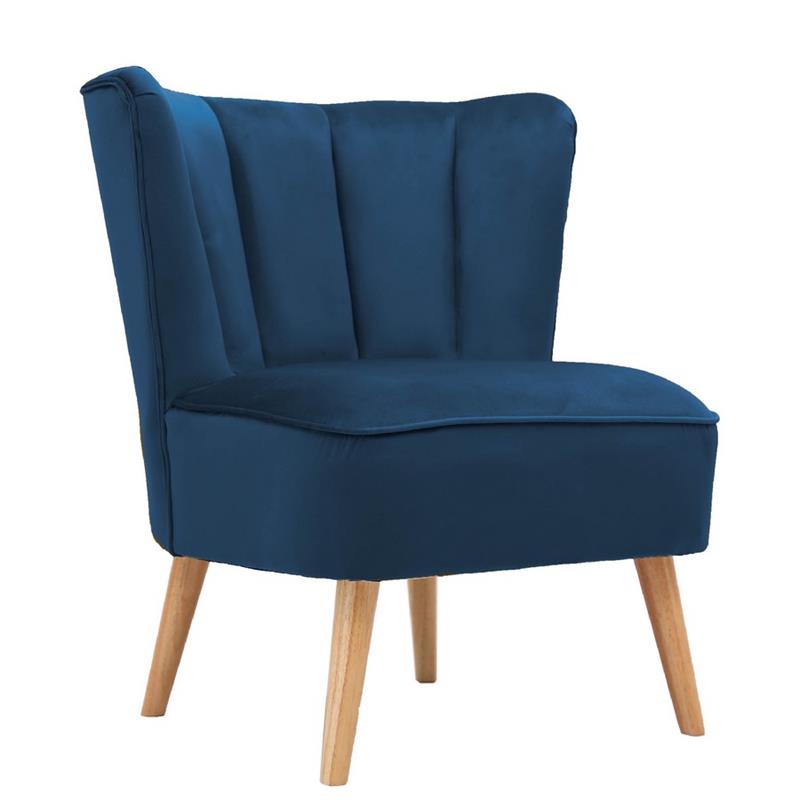 VINTAGE POLTRONA BLU