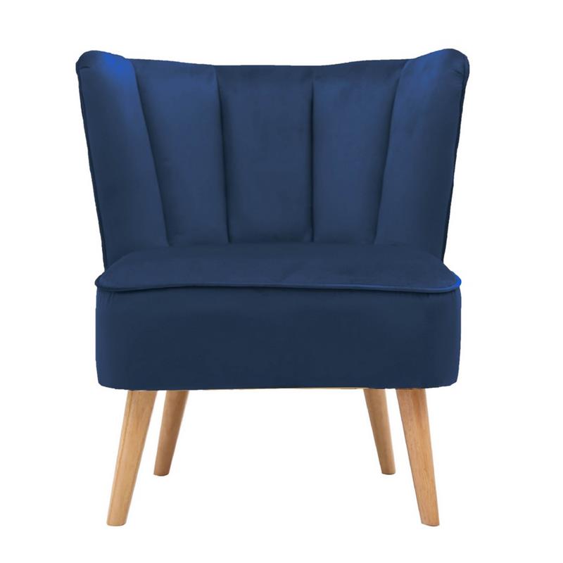 VINTAGE POLTRONA BLU