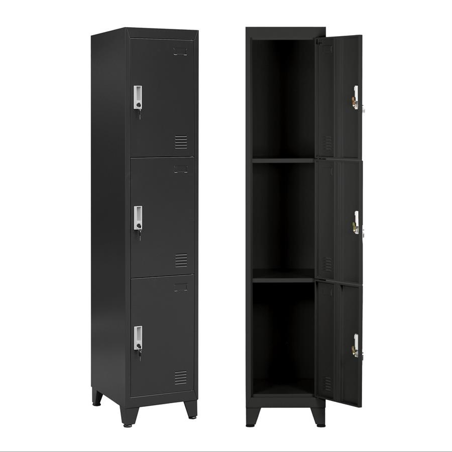 YUMI ARMADIO 3/A 38X45X190 CM NERO
