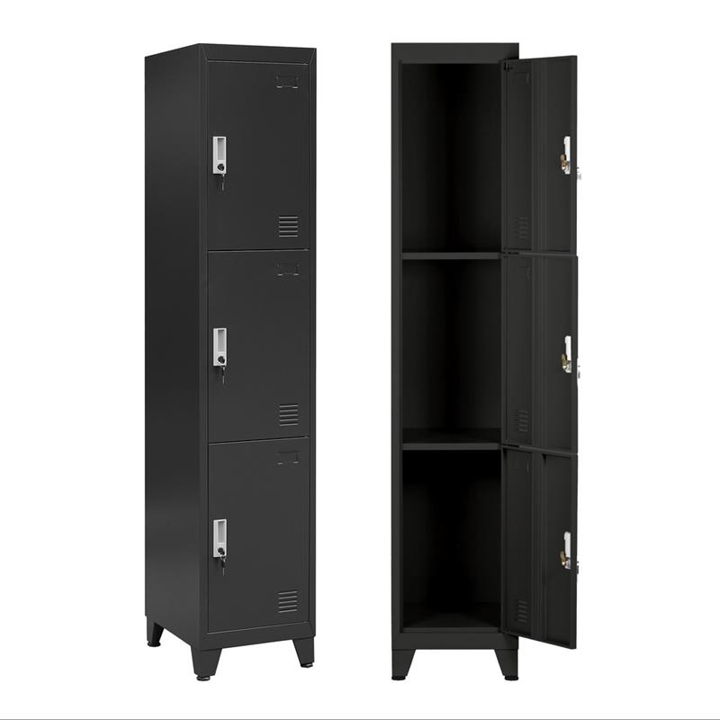 YUMI ARMADIO 3/A 38X45X190 CM NERO