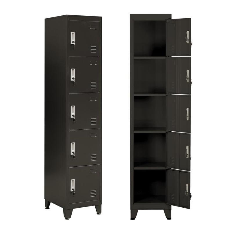 YUMI ARMADIO 5/A 38X45X190 CM NERO