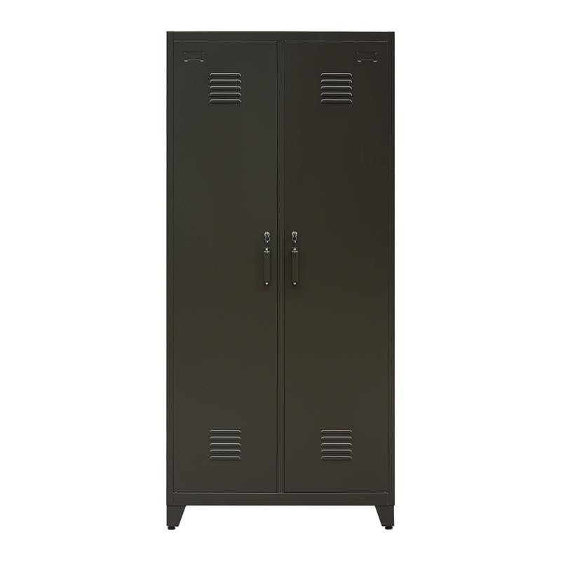 YUMI ARMADIO SPORCO PULITO 85X50X190 CM NERO