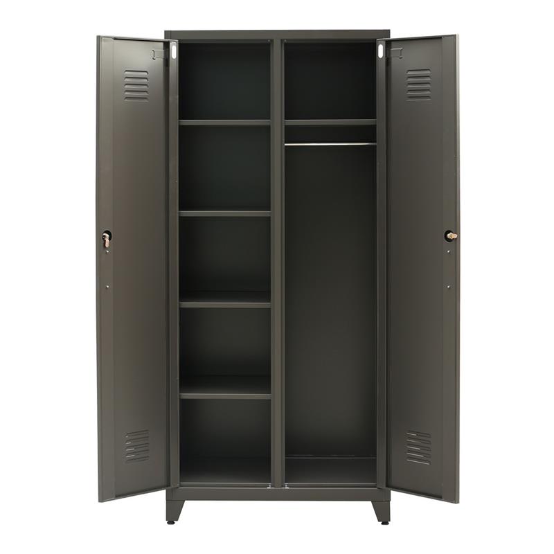 YUMI ARMADIO SPORCO PULITO 85X50X190 CM NERO
