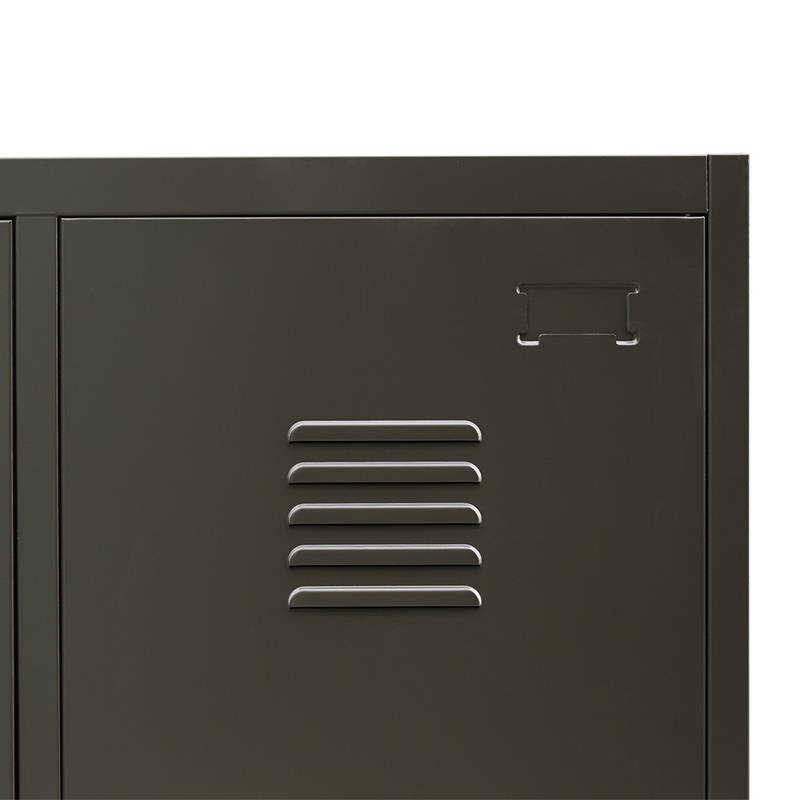 YUMI ARMADIO SPORCO PULITO 85X50X190 CM NERO