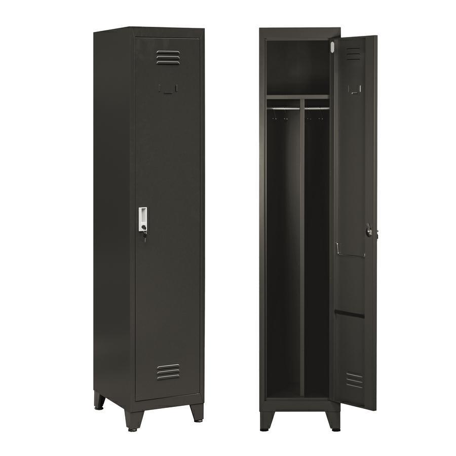 YUMI ARMADIO SPORCO PULITO 38X45X190 CM NERO