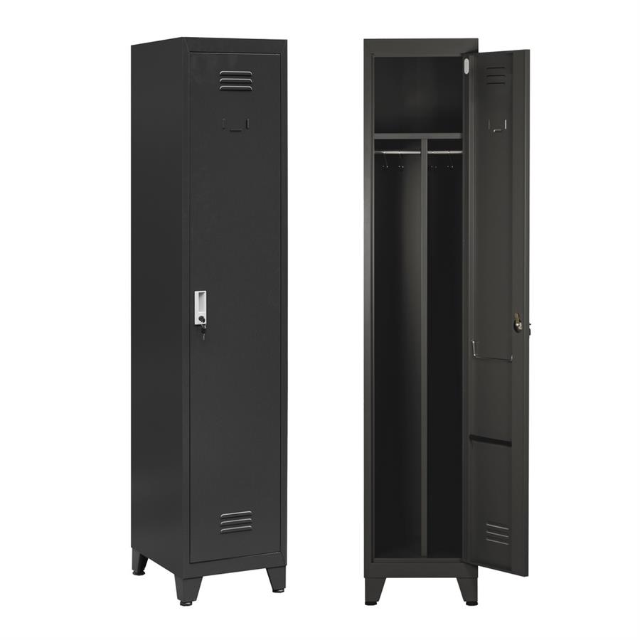 YUMI ARMADIO SPORCO PULITO 38X45X190 CM NERO