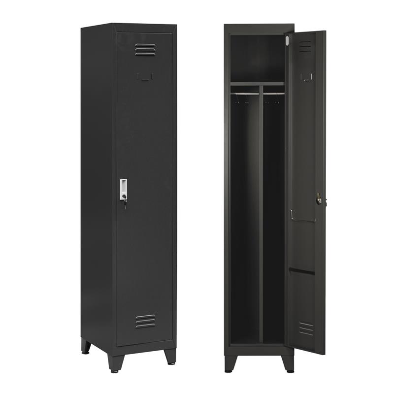 YUMI ARMADIO SPORCO PULITO 38X45X190 CM NERO