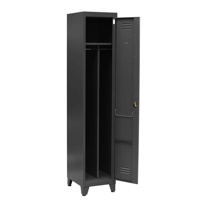 YUMI ARMADIO SPORCO PULITO 38X45X190 CM NERO