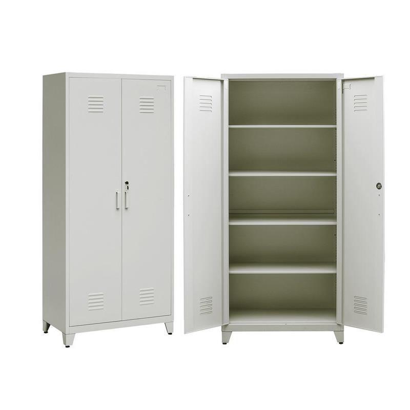 YUMI ARMADIO 2/A CHIUSO 85X45X190 CM GRIGIO