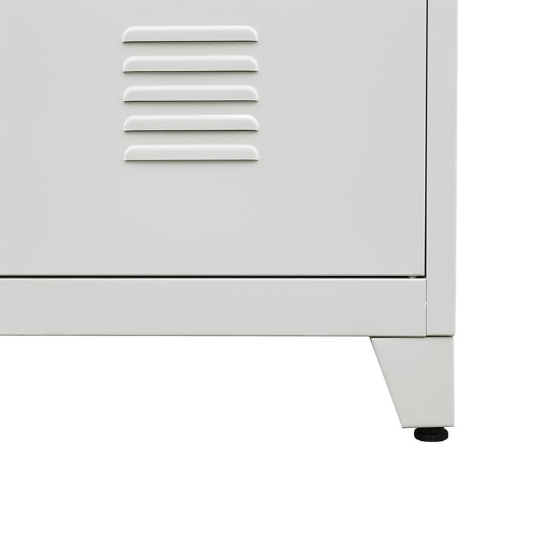 YUMI ARMADIO 2/A CHIUSO 85X45X190 CM GRIGIO