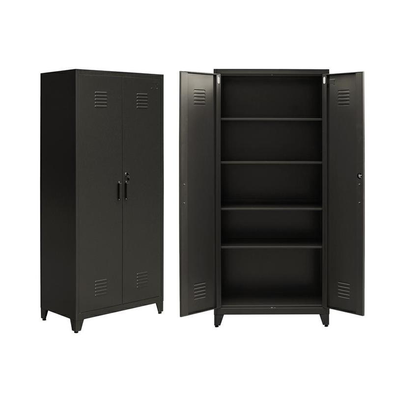 YUMI ARMADIO 2/A CHIUSO 85X45X190 CM NERO