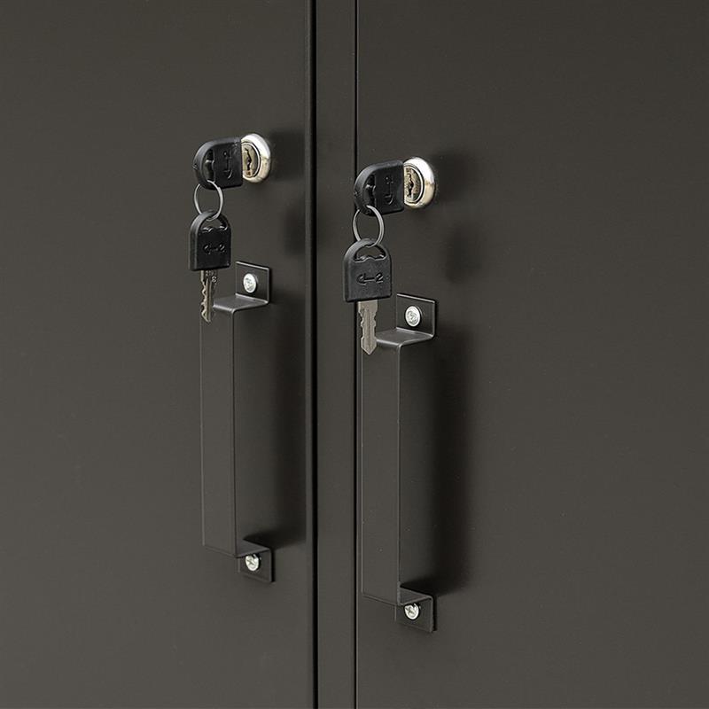 YUMI ARMADIO 2/A CHIUSO 85X45X190 CM NERO
