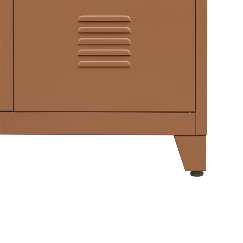 YUMI ARMADIO 2/A CHIUSO 85X45X190 CM MATTONE