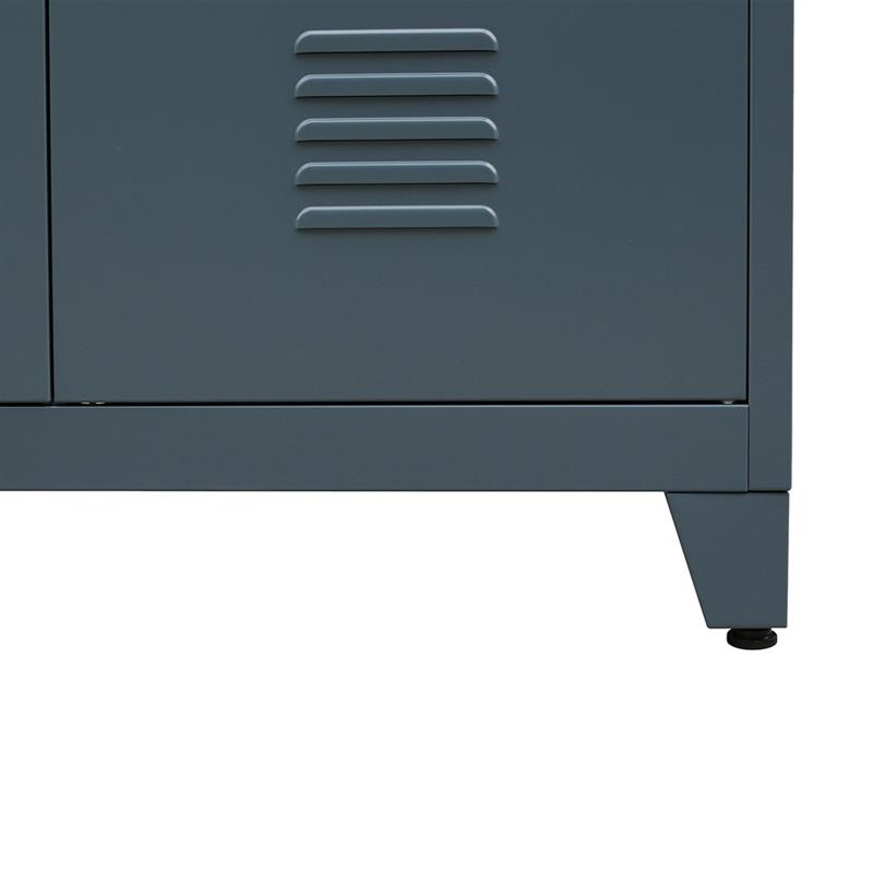 YUMI ARMADIO 2/A CHIUSO 85X45X190 CM CERULEO